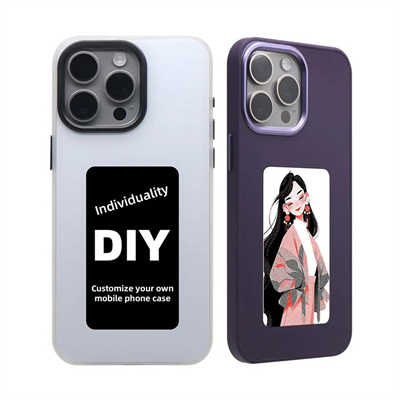 Mobile phone smart case wholesale iPhone 16 E-ink screen case DIY pictures case