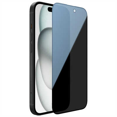 Protecteur écran iPhone 16 verre trempé en gros vitre protection anti-espion 30 degrés